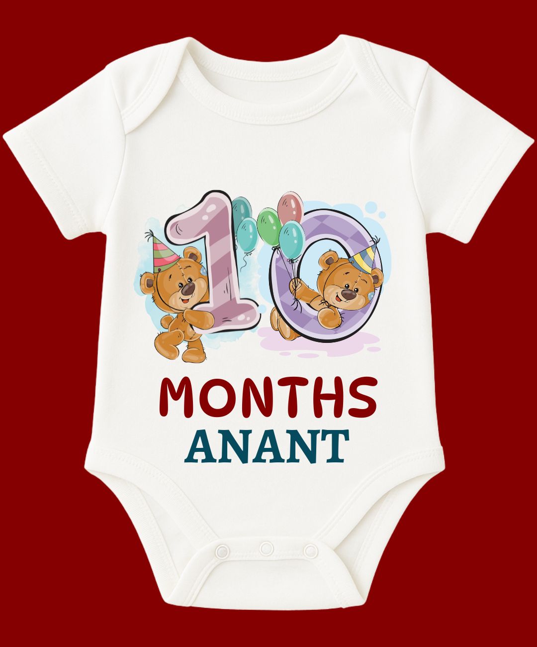 10th Month Birthday Baby Outfit