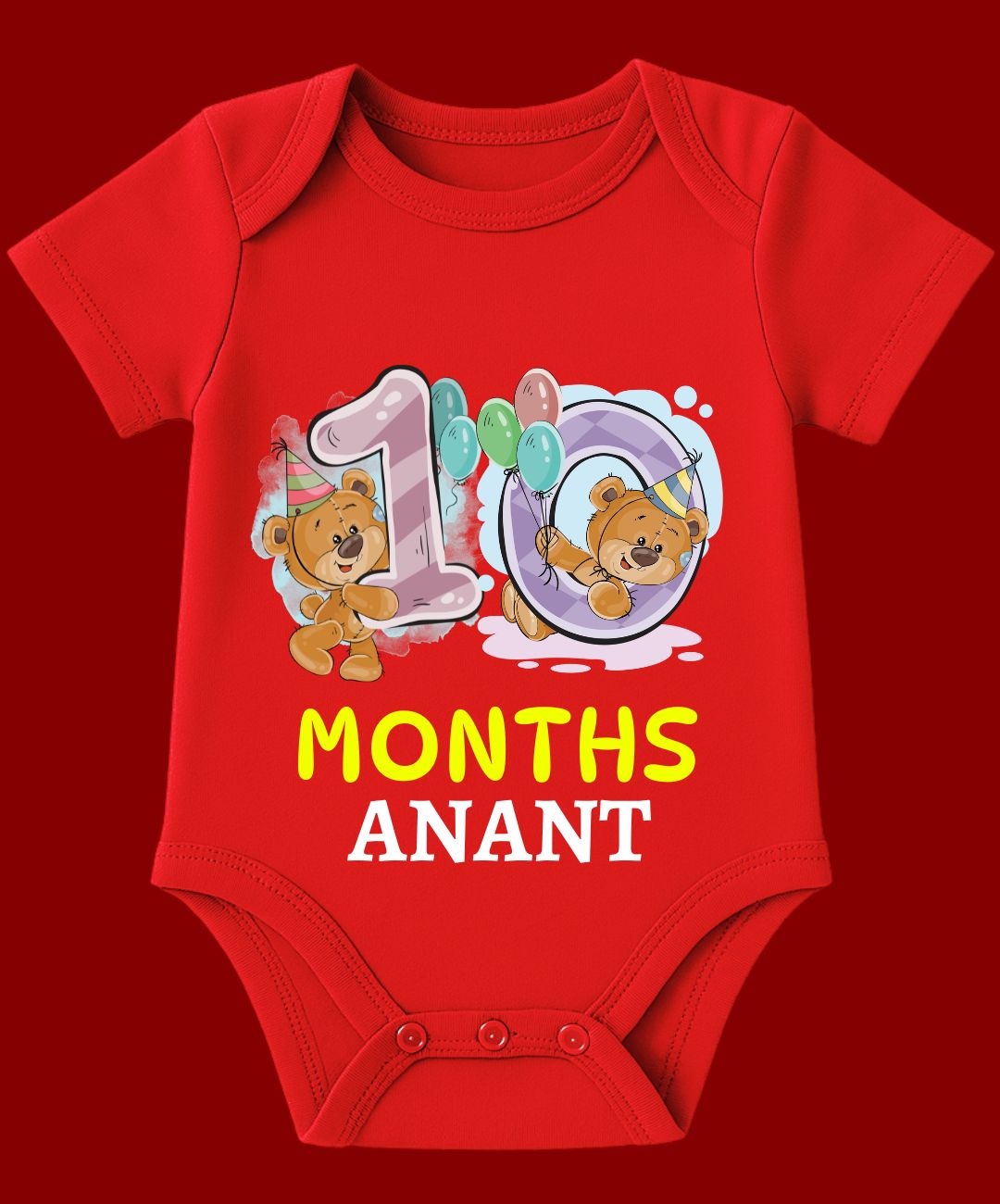10th Month Birthday Baby Outfit
