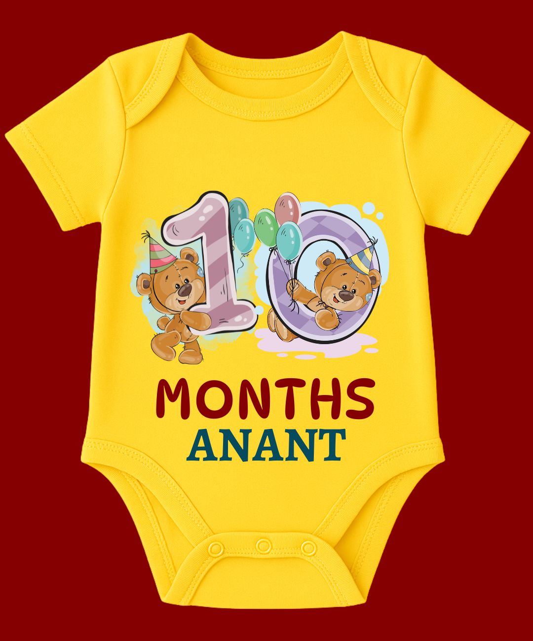 10th Month Birthday Baby Outfit
