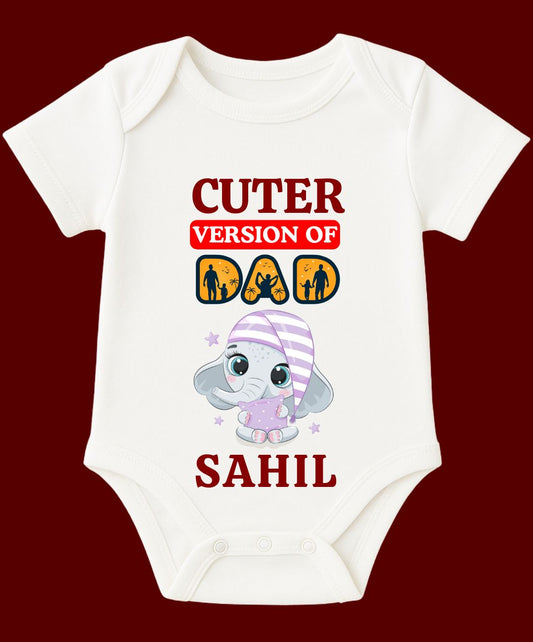 Cuter Version of DAD Baby Outfit