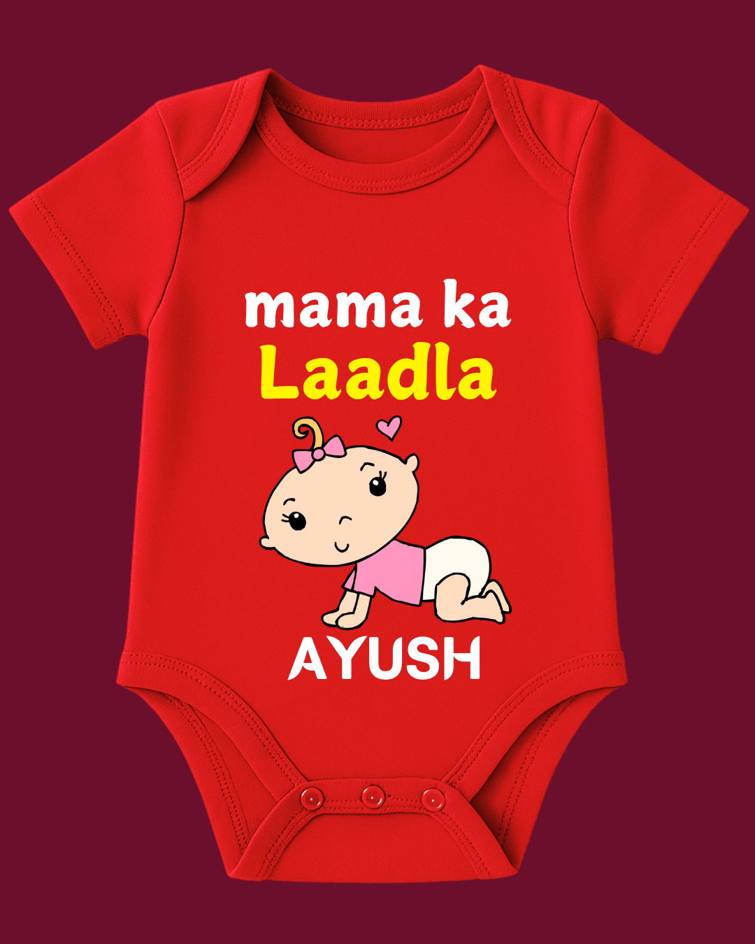 Mama ka Laadla Baby Outfit