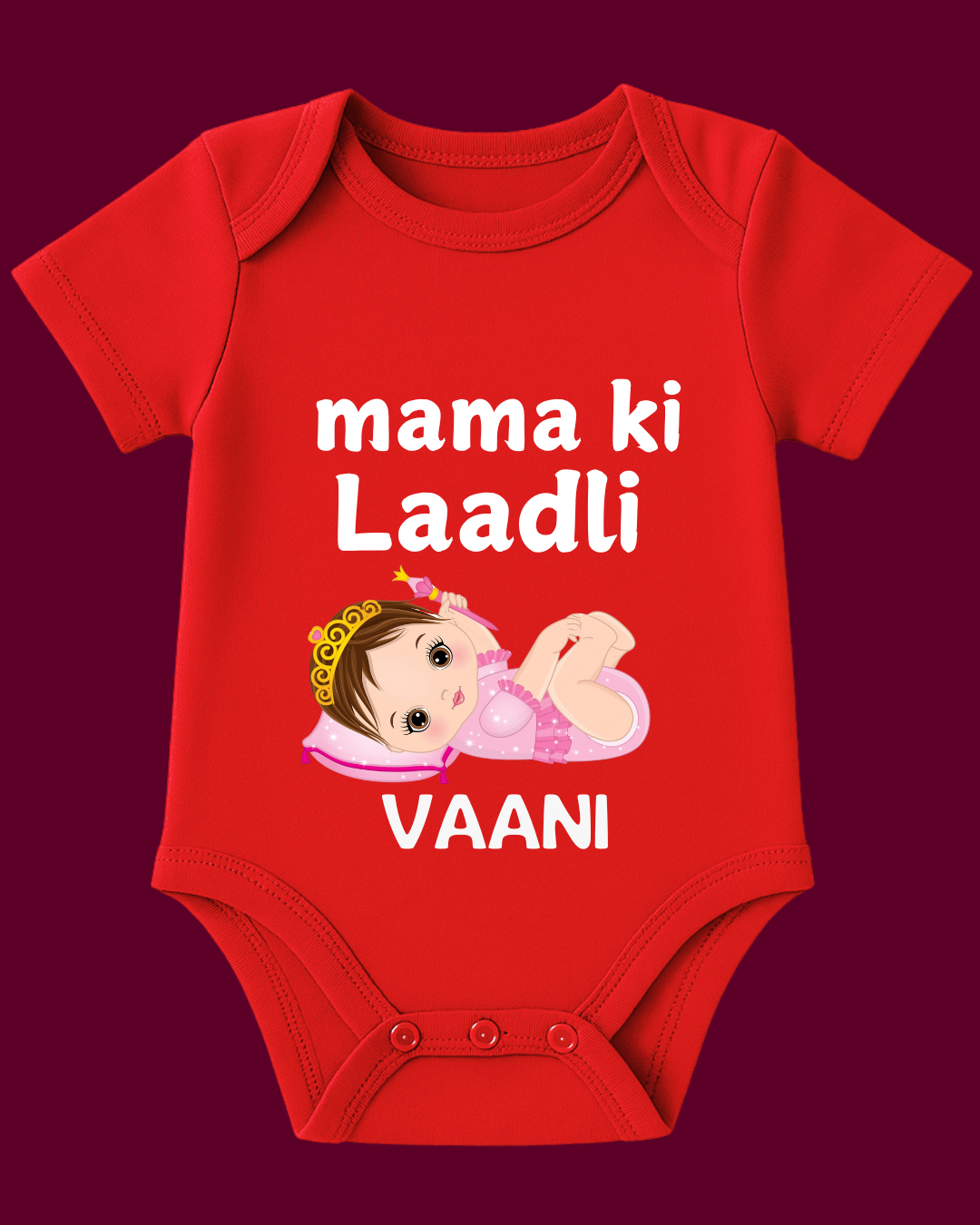 Mama ki Laadli Baby Outfit