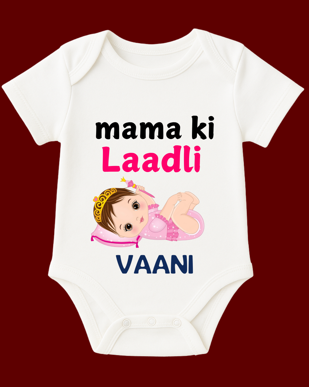 Mama ki Laadli Baby Outfit