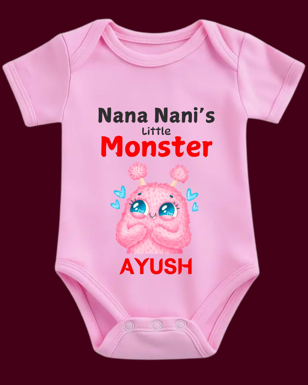 Nana Nani's Little Monster Baby Outfit