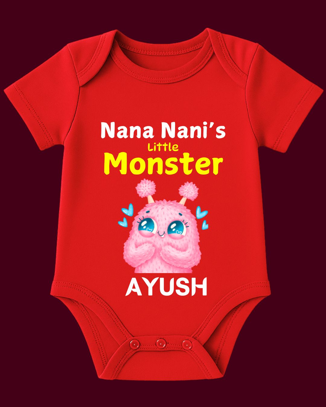 Nana Nani's Little Monster Baby Outfit