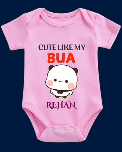Cute Like My BUA Baby Outfit