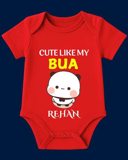 Cute Like My BUA Baby Outfit
