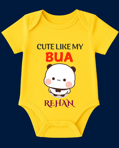 Cute Like My BUA Baby Outfit
