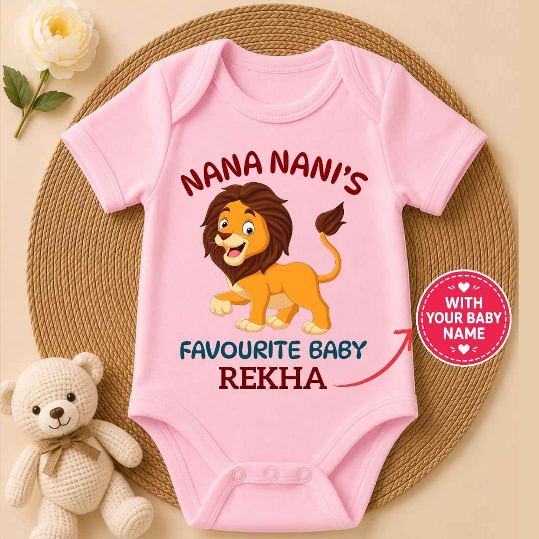 Custom Name - Nana Nani's Favourite Baby Outfit