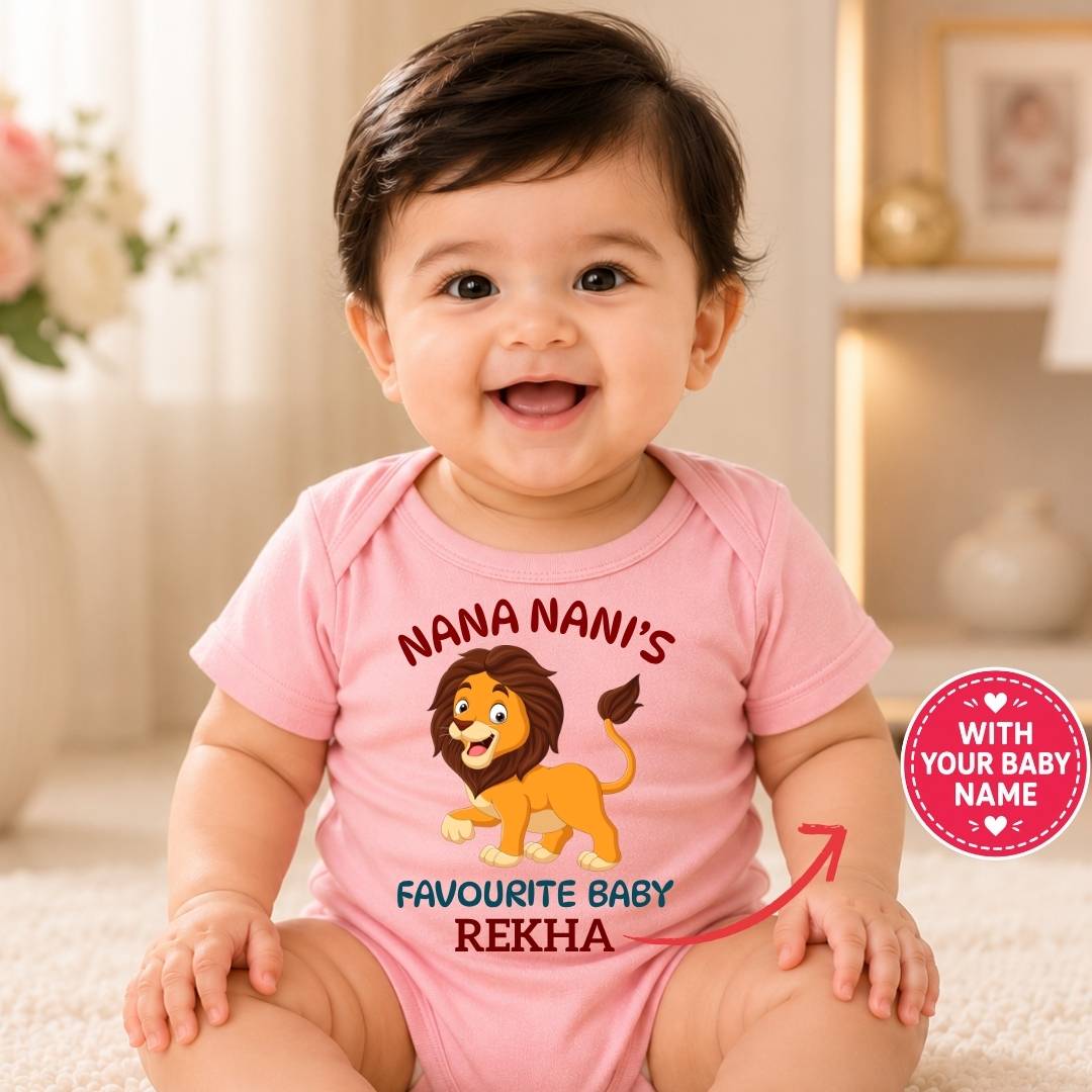 Custom Name - Nana Nani's Favourite Baby Outfit