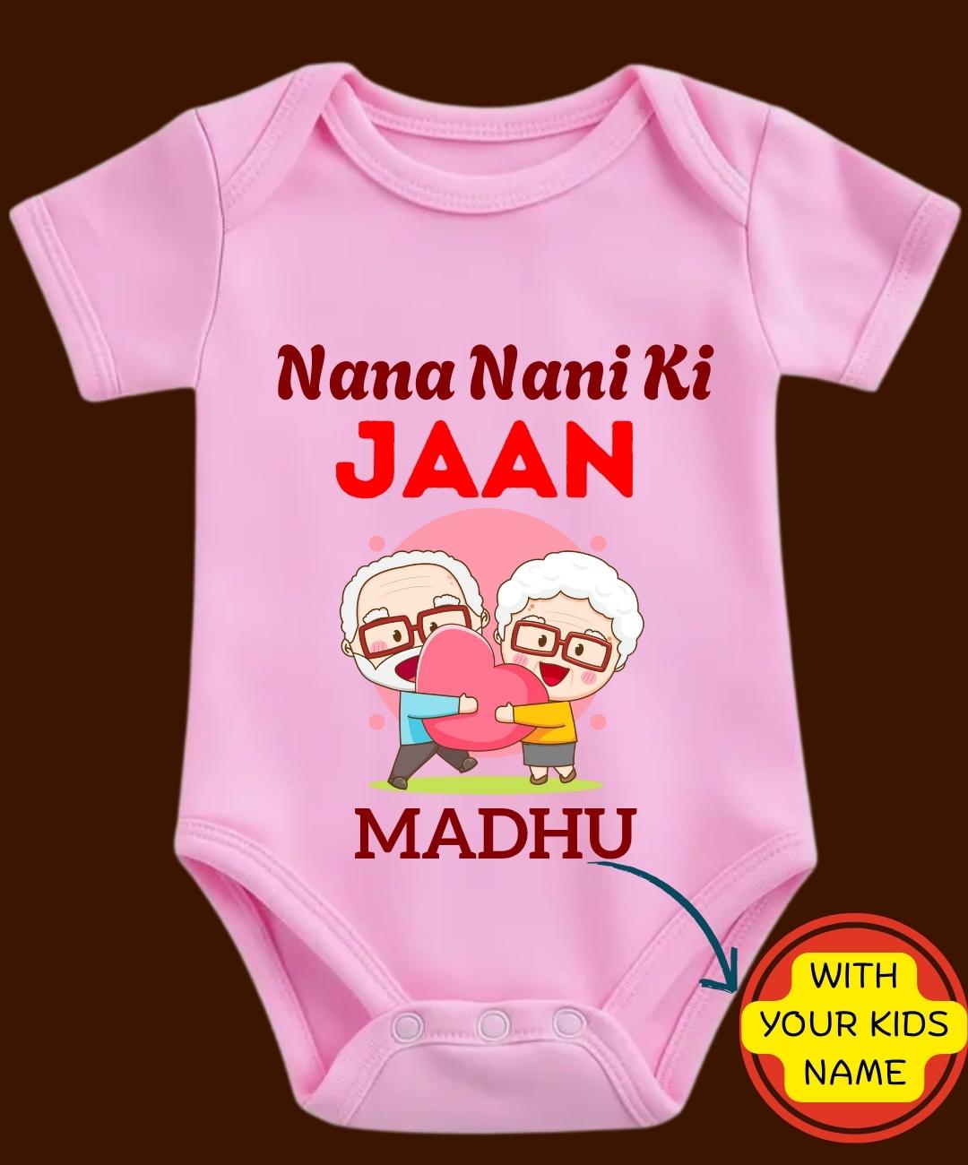 Nana Nani Ki Jaan Baby Outfit