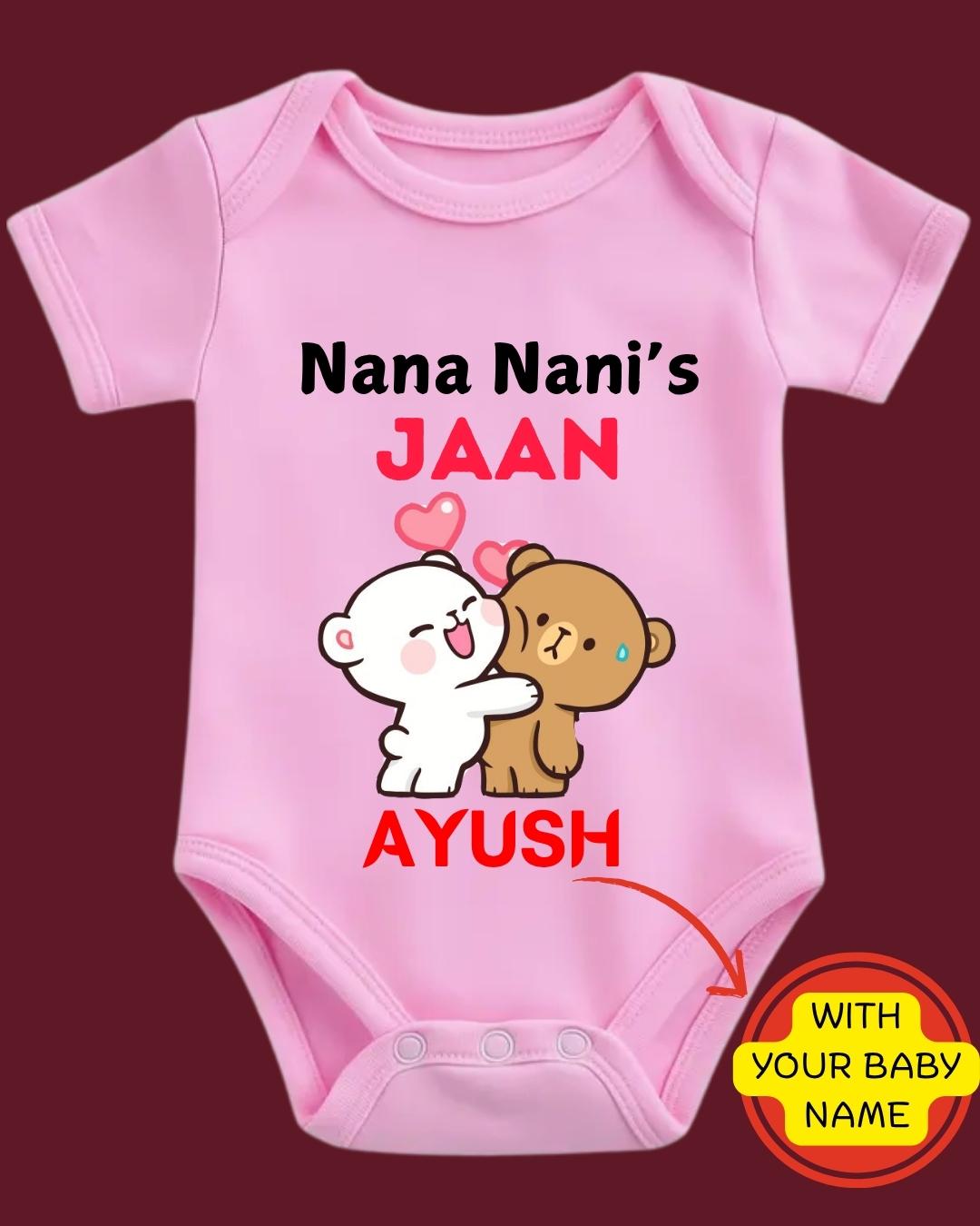 Custom Name - NANA NANI's JaaN Baby Outfit