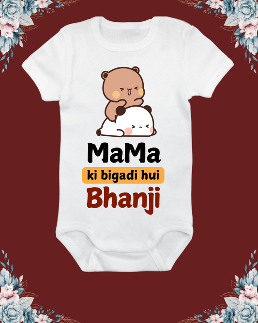 Mama ki bigadi hui bhanji baby rompers