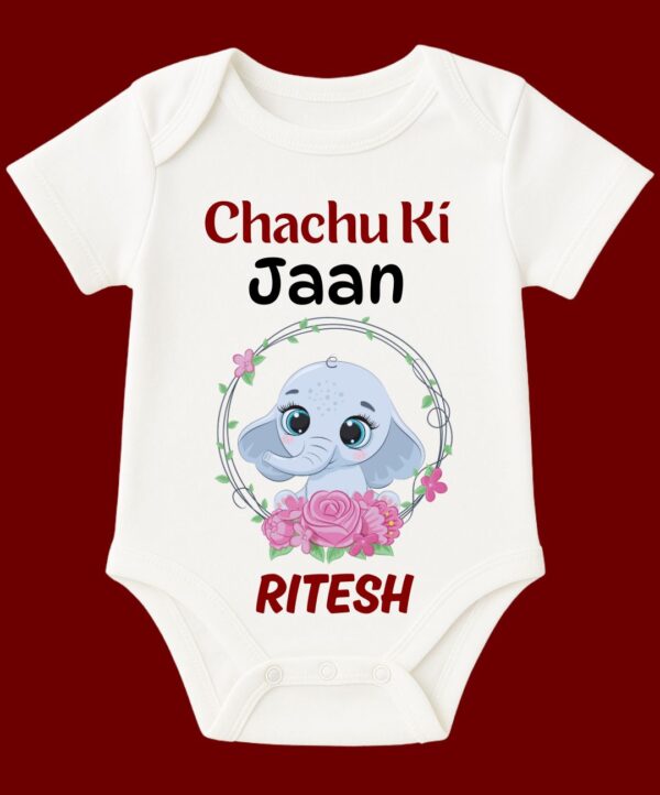 Custom Name - Chachu Ki Jaan Baby Outfit